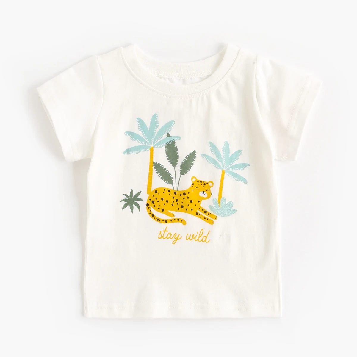 Summer Short Sleeve Infants Boys Animal Clothing Sets Cotton Casual
